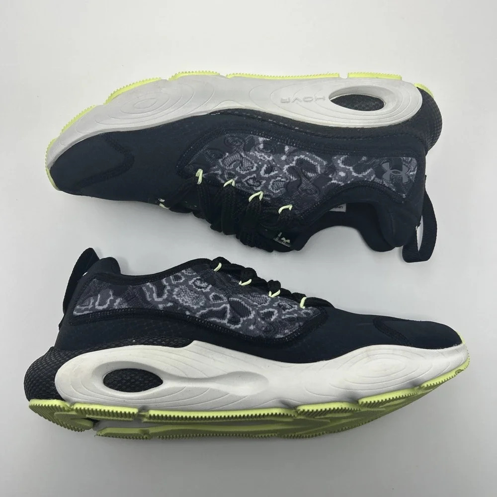 Under Armour UA HOVR Running‎ Shoes Women's Size 9.5 Black 'Revenant Venom'